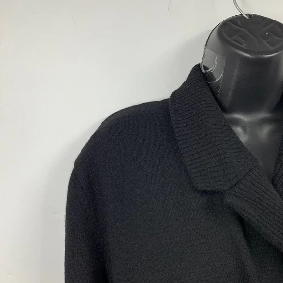 Rodebjer Women's Seargent 100% Lambswool Classic Fit Button Up Trench Coat SZ M - Picture 4 of 12